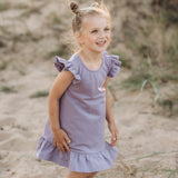 Children's dress with frills