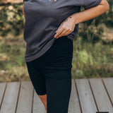 High-Waisted Biker Shorts