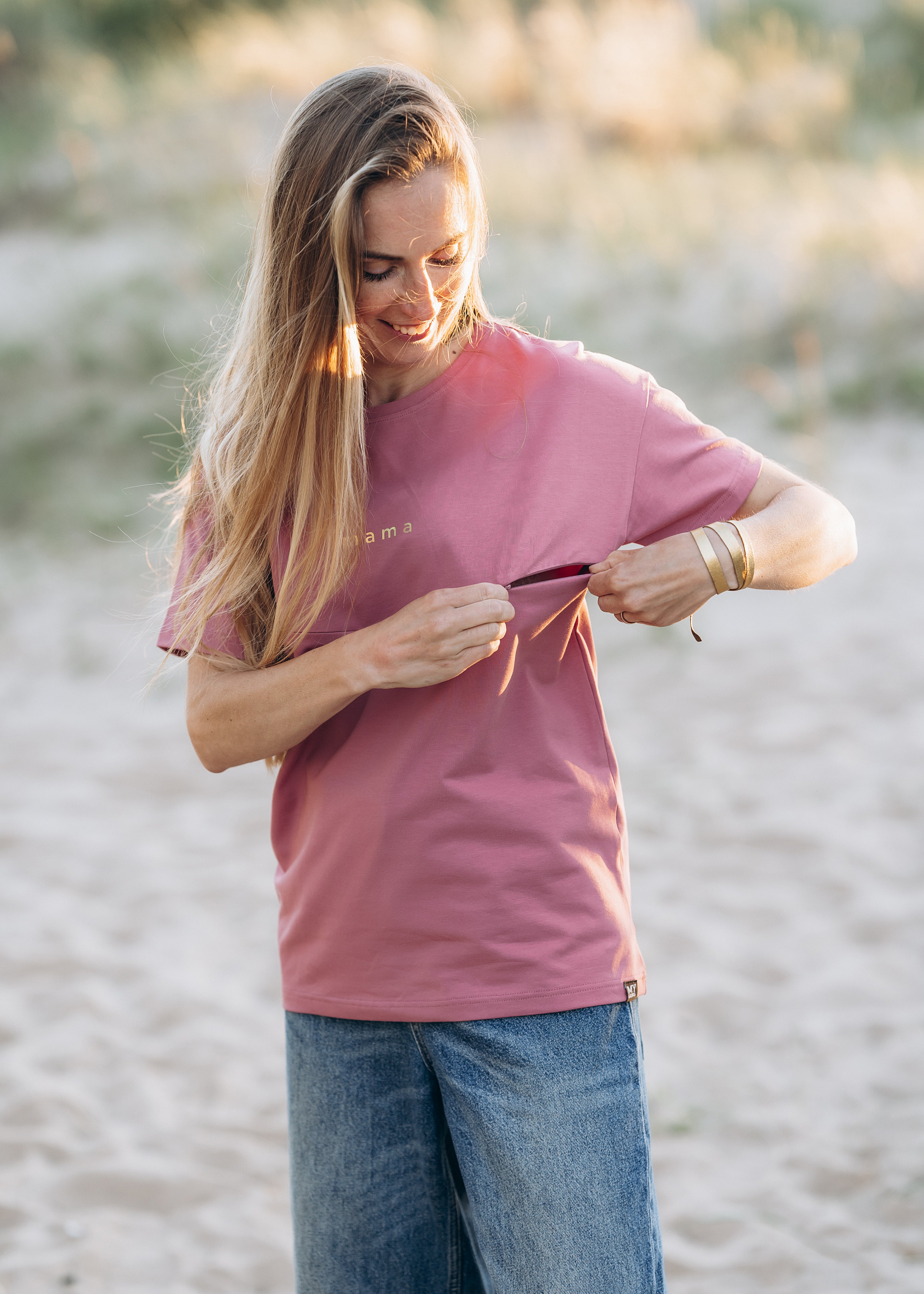 Imetamise oversize T-särk EMME
