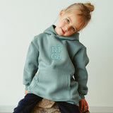 Riga Original® x MYGANG Kids Hoodie (Dusty Mint)