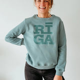 Riga Original® x MYGANG Women's Sweatshirt (Dusty Mint)