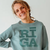 Riga Original® x MYGANG Women's Sweatshirt (Dusty Mint)