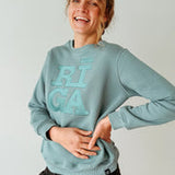 Riga Original® x MYGANG Women's Sweatshirt (Dusty Mint)