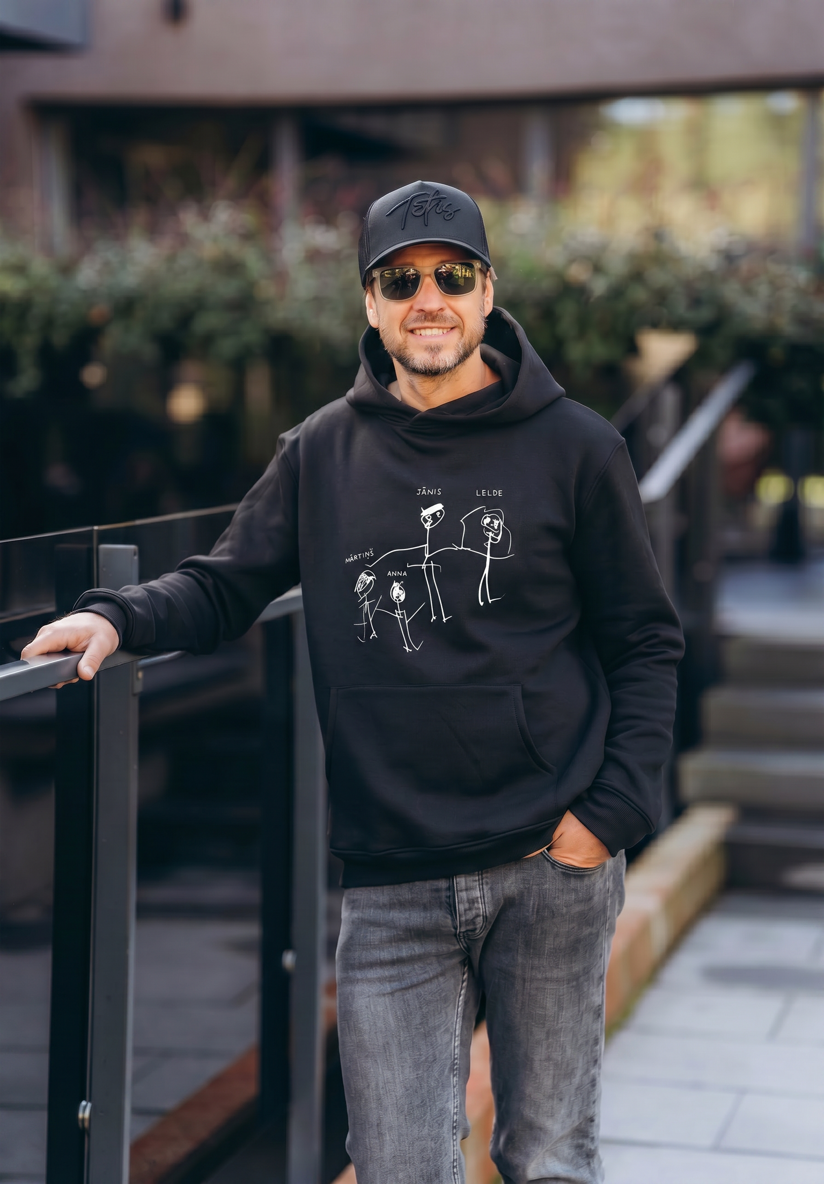Personaliseeritud hoodie / dressipluus (trükk)