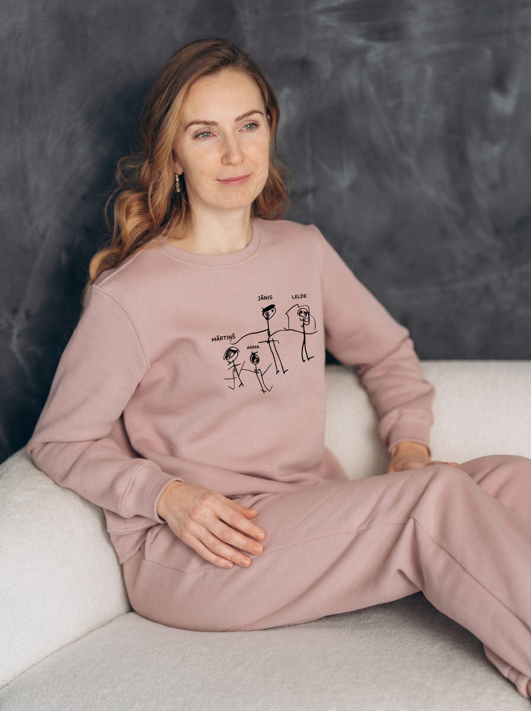 Women Sweatshirt or hoodie with personalized print