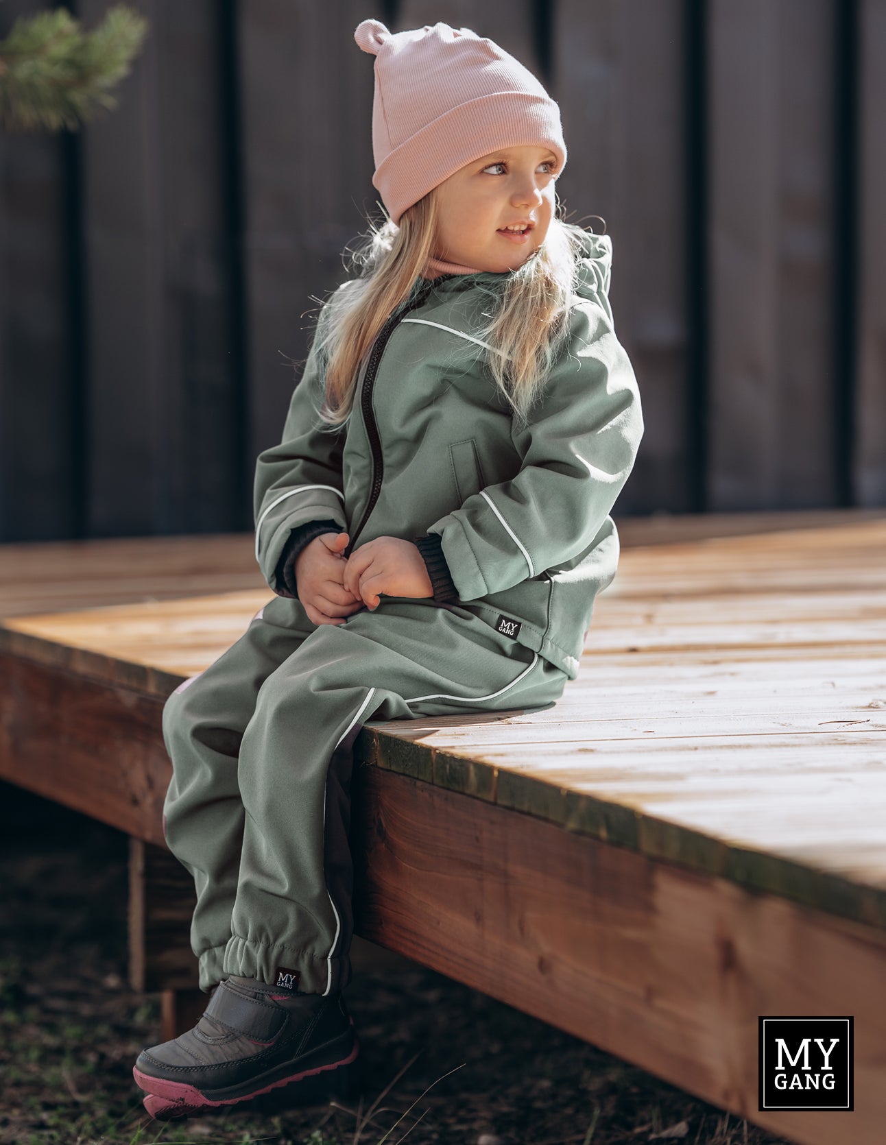 Softshell lastekomplekt 